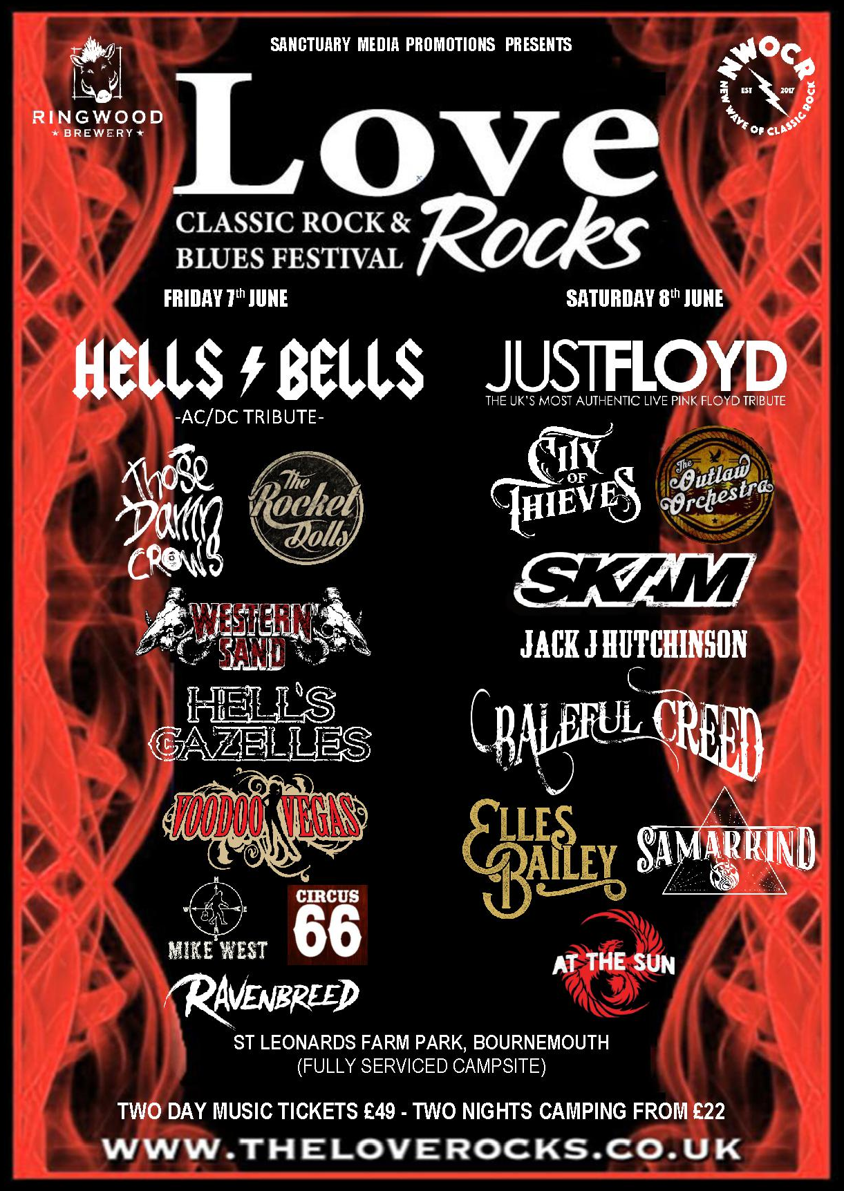 Loverocks 2019 Classic Rock Festival, Bournemouth, Dorset