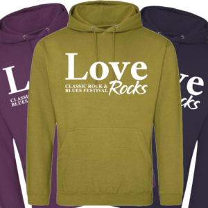PULLOVER-STYLE HOODIE - Love Rocks IX